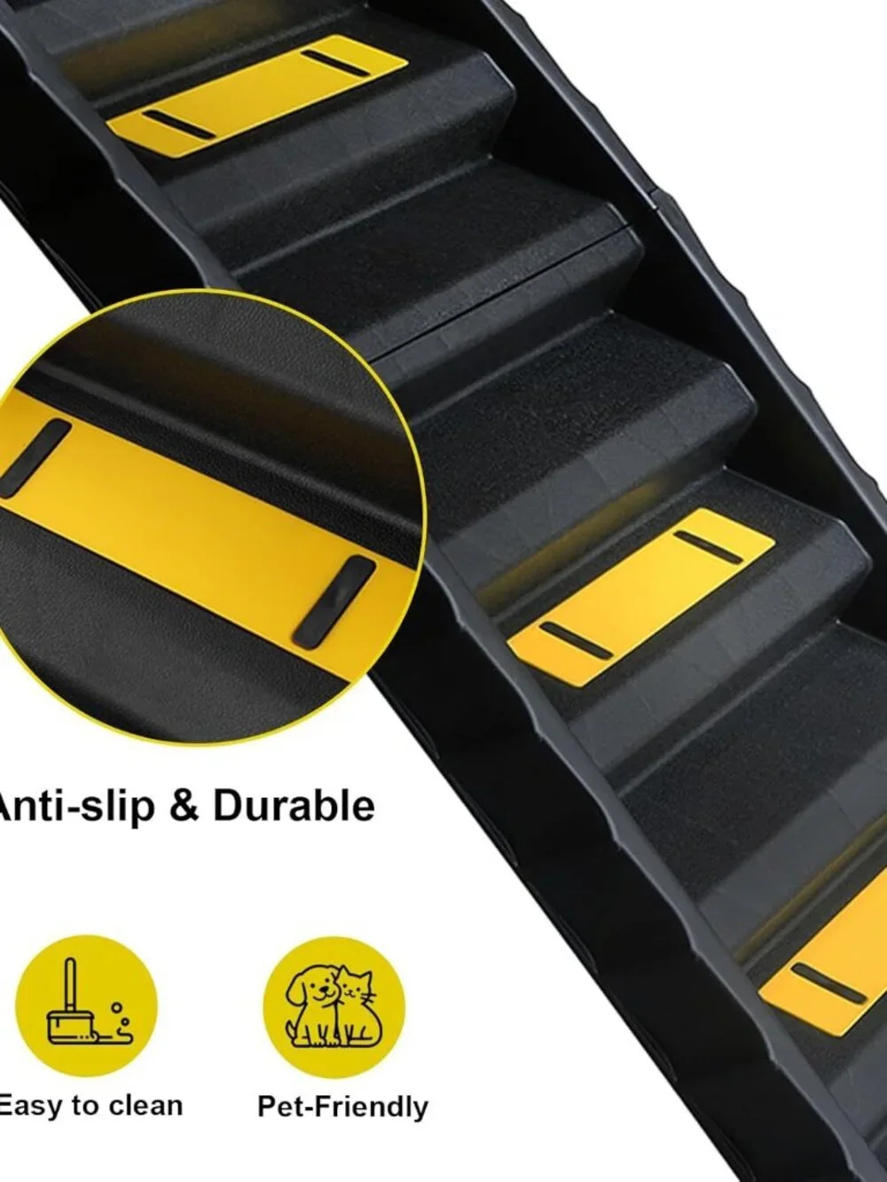 Foldable Dog Ramp for SUVs & Trucks